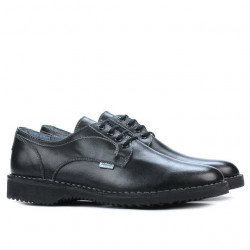 Men casual shoes (large size) 7202m black