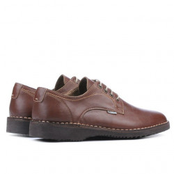 Men casual shoes (large size) 7202m brown