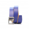 Women belt 02m blue electric