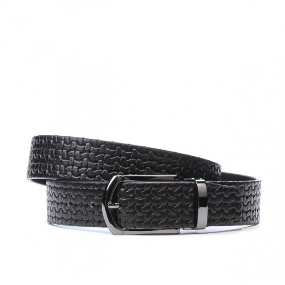 Men belt 12b black presat