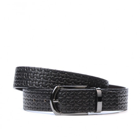 Men belt 12b black presat