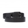 Men belt 12b black presat
