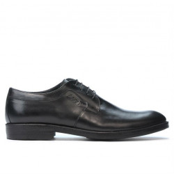 Men stylish, elegant, casual shoes 847 black