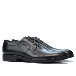Men stylish, elegant, casual shoes 847 black
