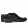 Men stylish, elegant, casual shoes 847 black
