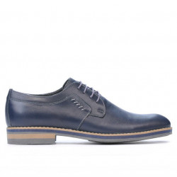 Men stylish, elegant, casual shoes 847 indigo
