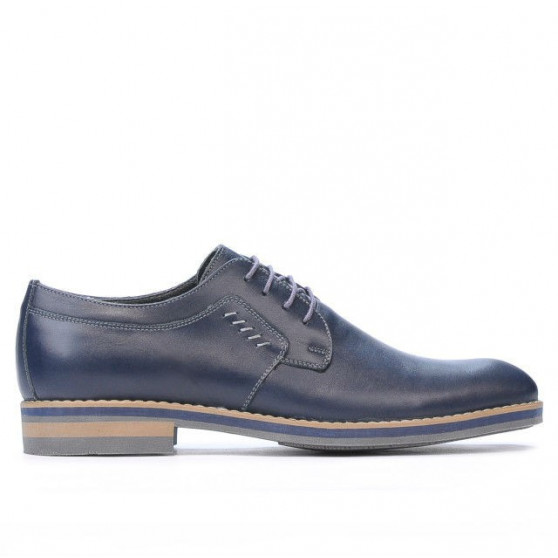 Men stylish, elegant, casual shoes 847 indigo
