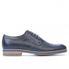 Men stylish, elegant, casual shoes 847 indigo