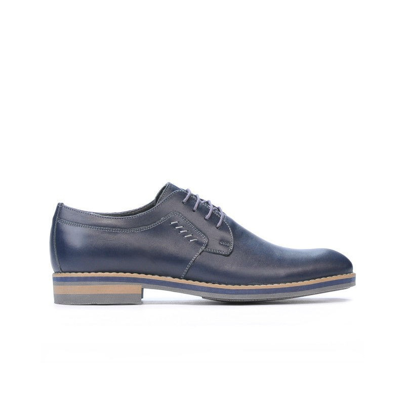 Men stylish, elegant, casual shoes 847 indigo