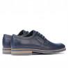 Men stylish, elegant, casual shoes 847 indigo