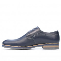 Men stylish, elegant, casual shoes 847 indigo