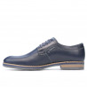 Men stylish, elegant, casual shoes 847 indigo