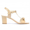 Women sandals 1257 patent beige