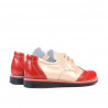 Small children shoes 60c patent red+beige