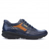 Men sport shoes 827 indigo+brown