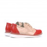 Small children shoes 60c patent red+beige01