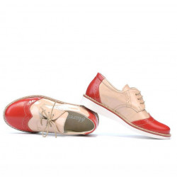 Small children shoes 60c patent red+beige01