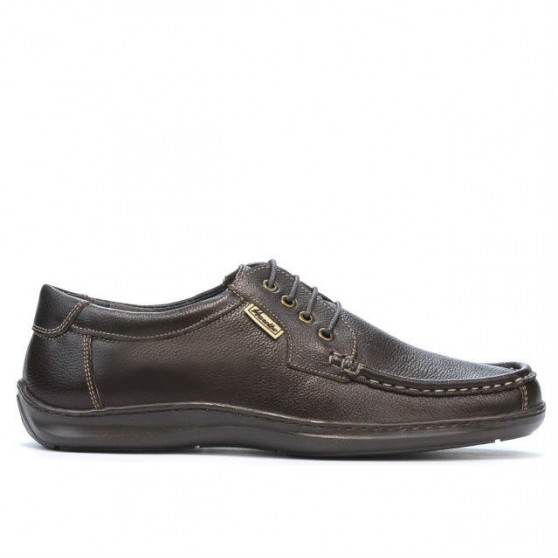 Men loafers, moccasins 818-1 cafe