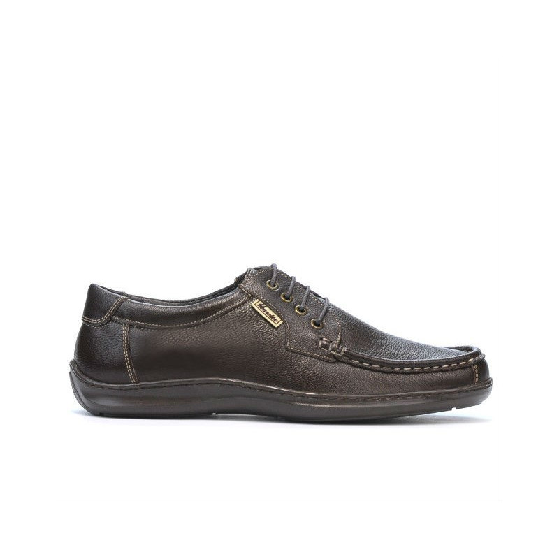 Men loafers, moccasins 818-1 cafe