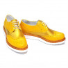 Women casual shoes 663-1 yellow combined