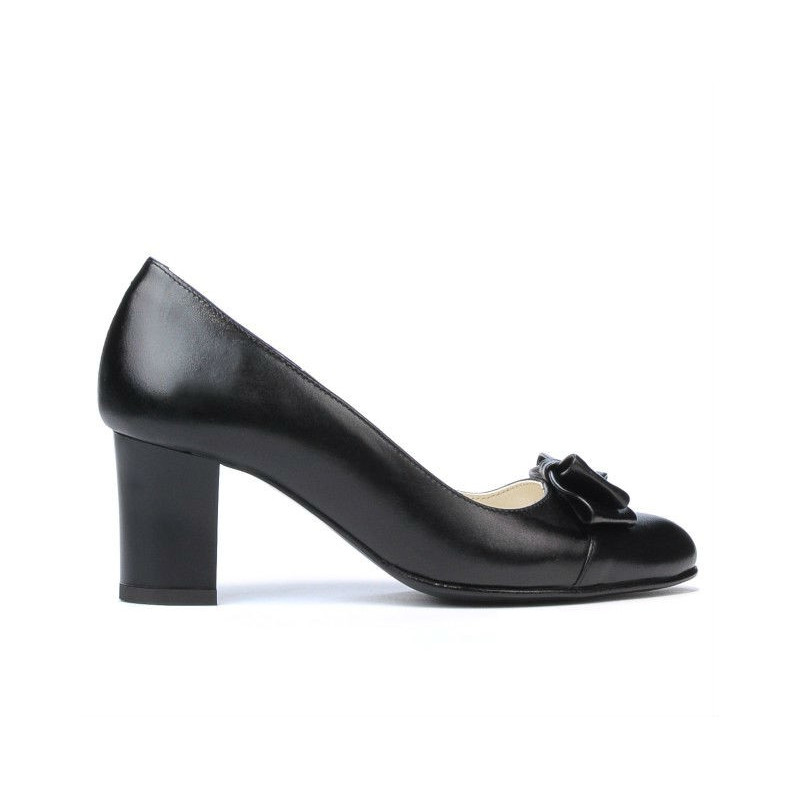 Women stylish, elegant shoes 1265 black