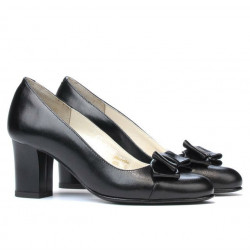 Women stylish, elegant shoes 1265 black