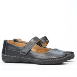 Women loafers, moccasins 685 black