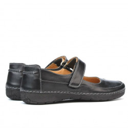 Women loafers, moccasins 685 black