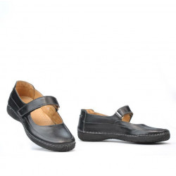 Women loafers, moccasins 685 black