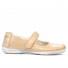 Women loafers, moccasins 685 beige