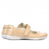 Women loafers, moccasins 685 beige