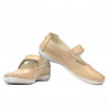 Women loafers, moccasins 685 beige