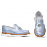 Women casual shoes 659 bleu pearl combined