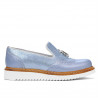 Women casual shoes 659 bleu pearl combined