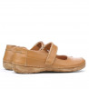 Women loafers, moccasins 685 brown
