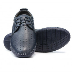 Men loafers, moccasins 871 indigo