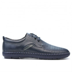 Men loafers, moccasins 871 indigo