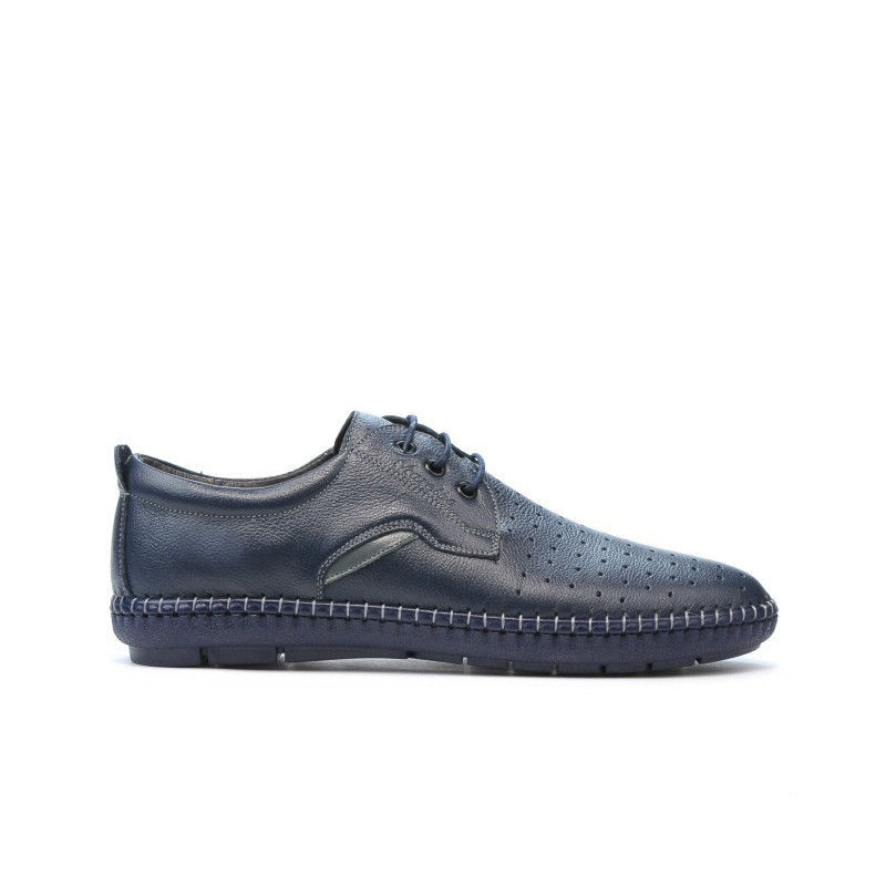 Men loafers, moccasins 871 indigo