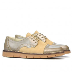 Women casual shoes 7001-1 sand combined