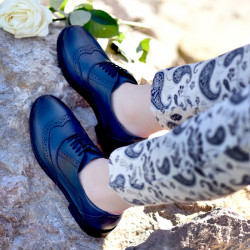 Women casual shoes 683 a indigo