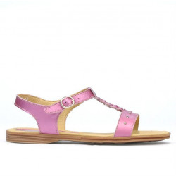 Women sandals 5011 pink pearl