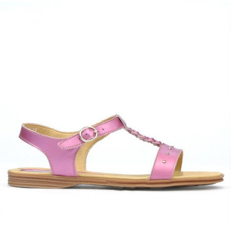 Women sandals 5011 pink pearl