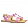 Women sandals 5011 pink pearl