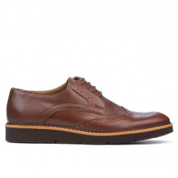 Men casual shoes 831-1 brown