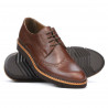 Men casual shoes 831-1 brown