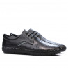 Men loafers, moccasins 871 black