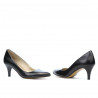 Women stylish, elegant shoes 1242 black