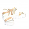 Women sandals 5034 patent nude