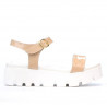 Women sandals 5034 patent nude