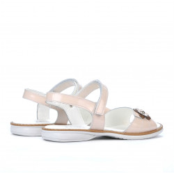 Children sandals 524 patent nude